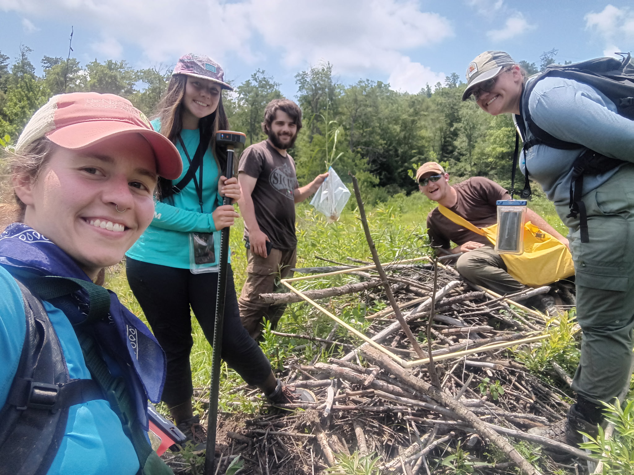 JCLS student presenters, photo captioned below 